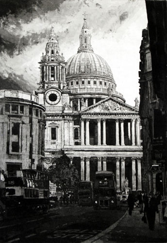 St Paul's from the West