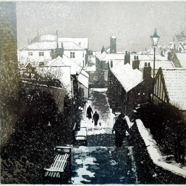 Winter, Town Steps