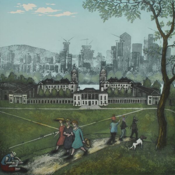 Greenwich Park - Spring, after Bruegel
