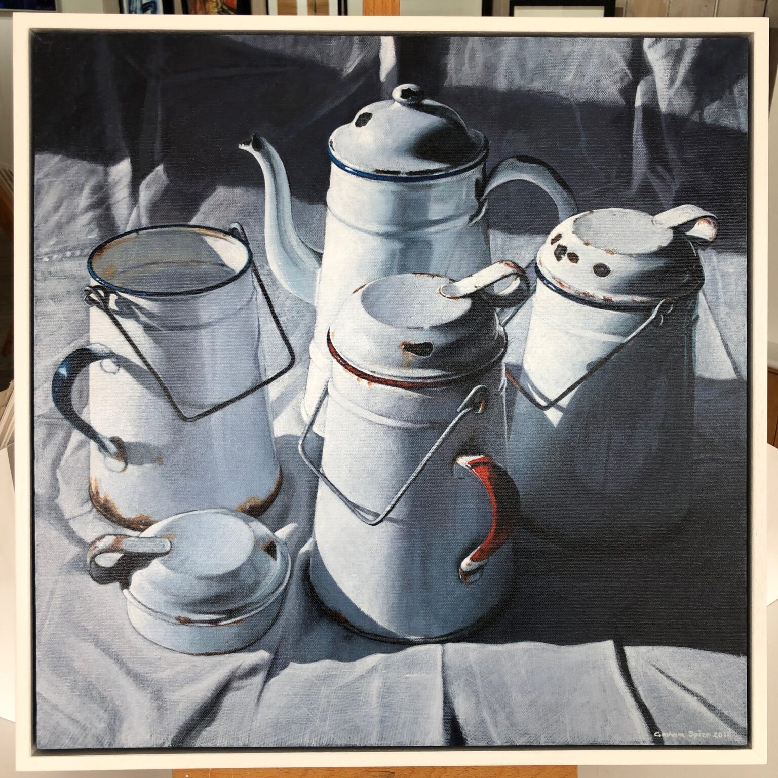 Enamel Pots Aldeburgh Contemporary Arts