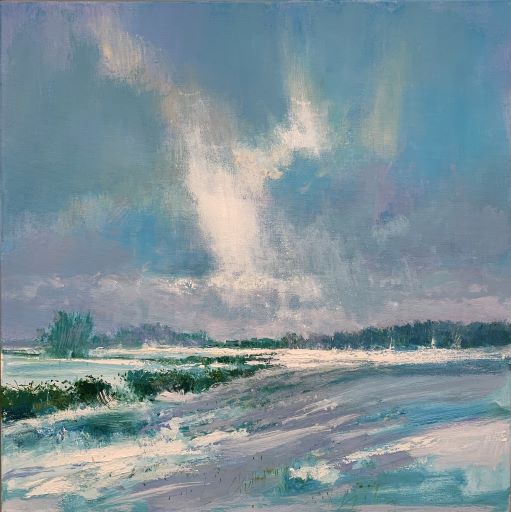 End of a Snowstorm at Snape
