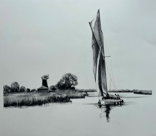 Sailing on the Norfolk Broads
