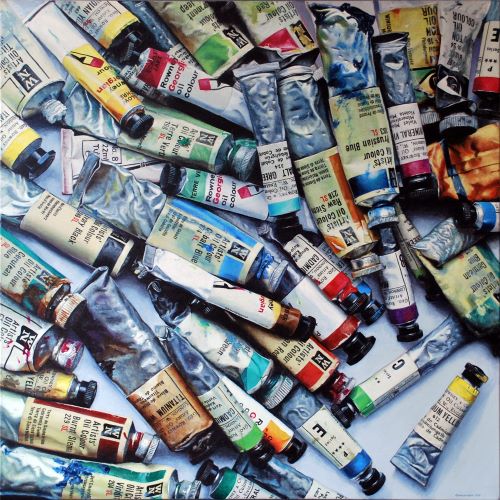 Discarded Oil Paint