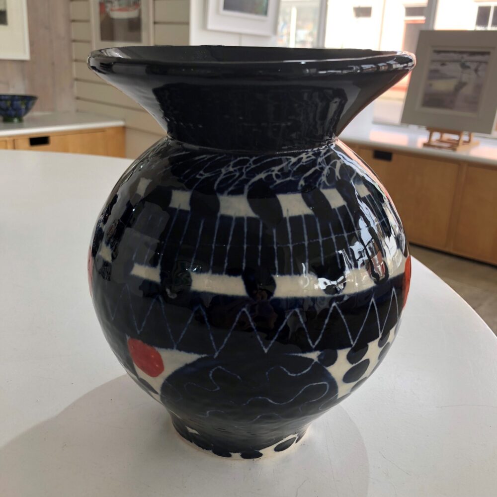 Earthenware Vase Rounded (SS28) - Image 2