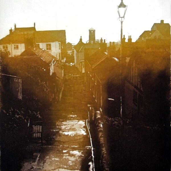Aldeburgh Town Steps, Early Morning