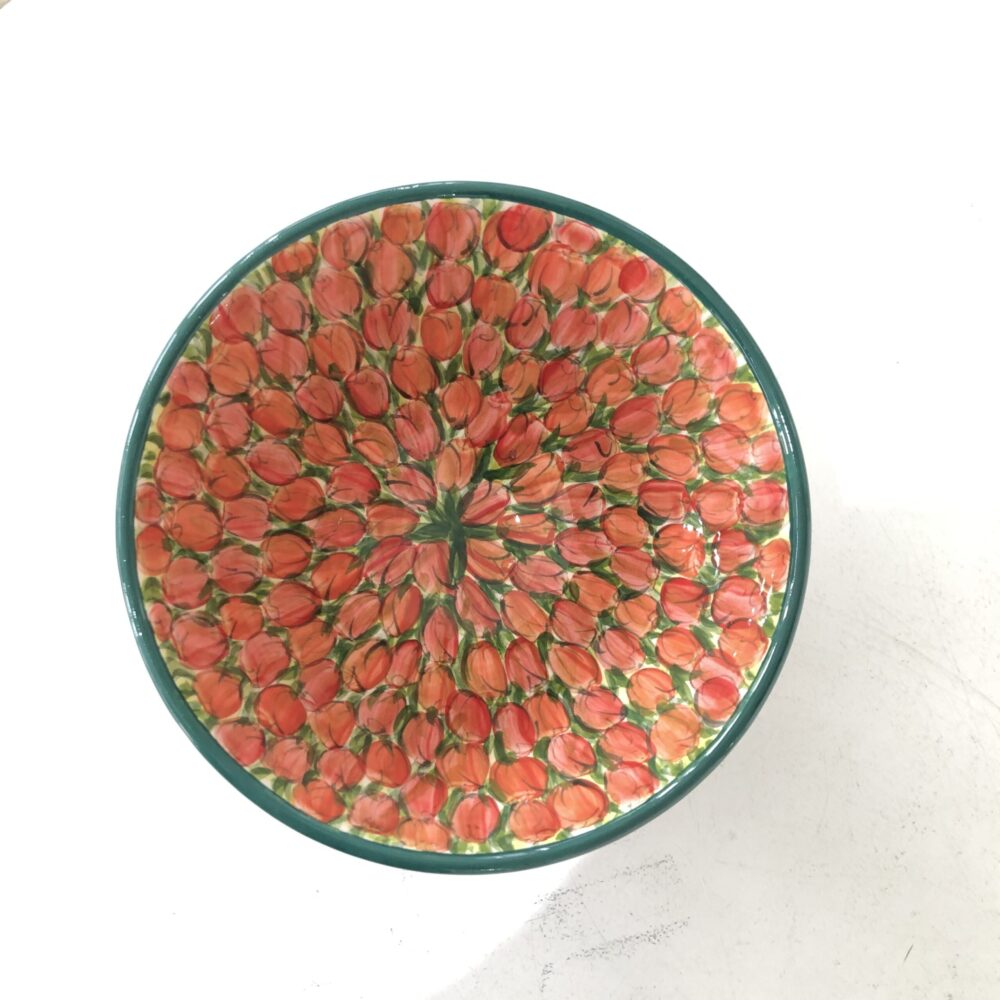 Small Red Tulip Bowl (VS69)