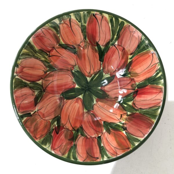 Tall Red Tulip Bowl (VS50)