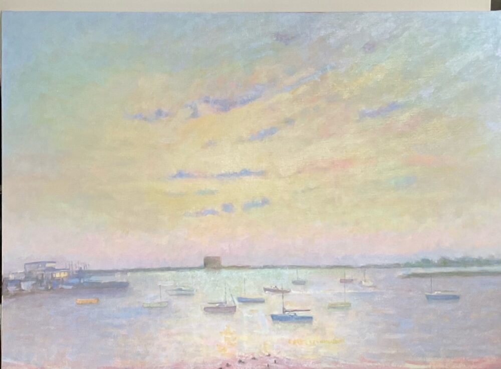 Sunset on the Alde
