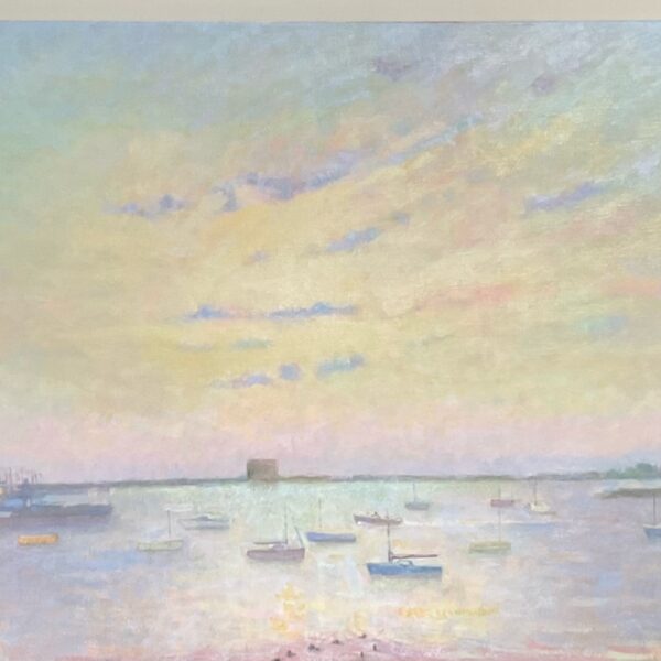 Sunset on the Alde
