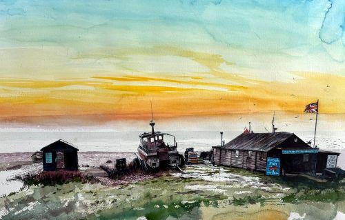 Sunrise, Aldeburgh Beach