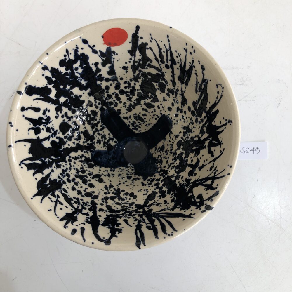 SS49 Large Geo Grey Base Vase - Image 2