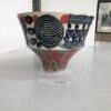 SS49 Large Geo Grey Base Vase