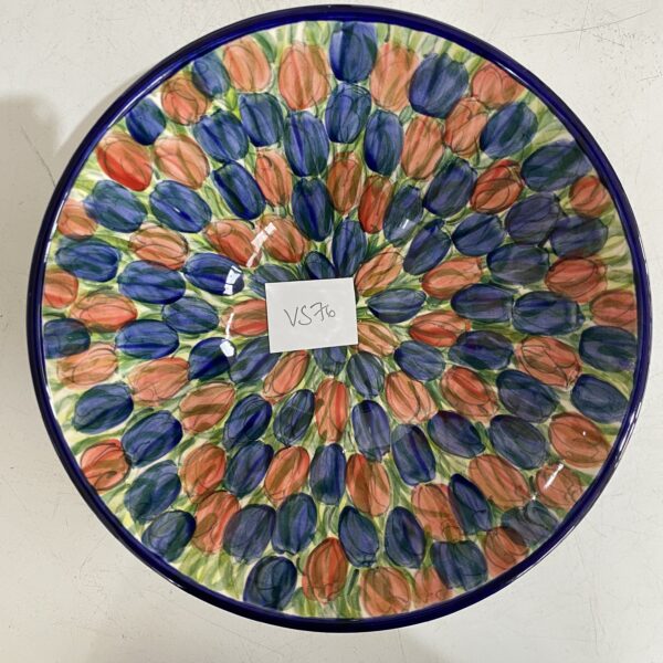 8" Bowl Sml. Tulip Blue (VS76)