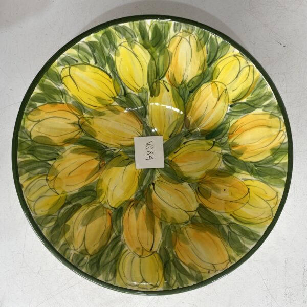 10" Bowl Tulips Yellow (VS84)