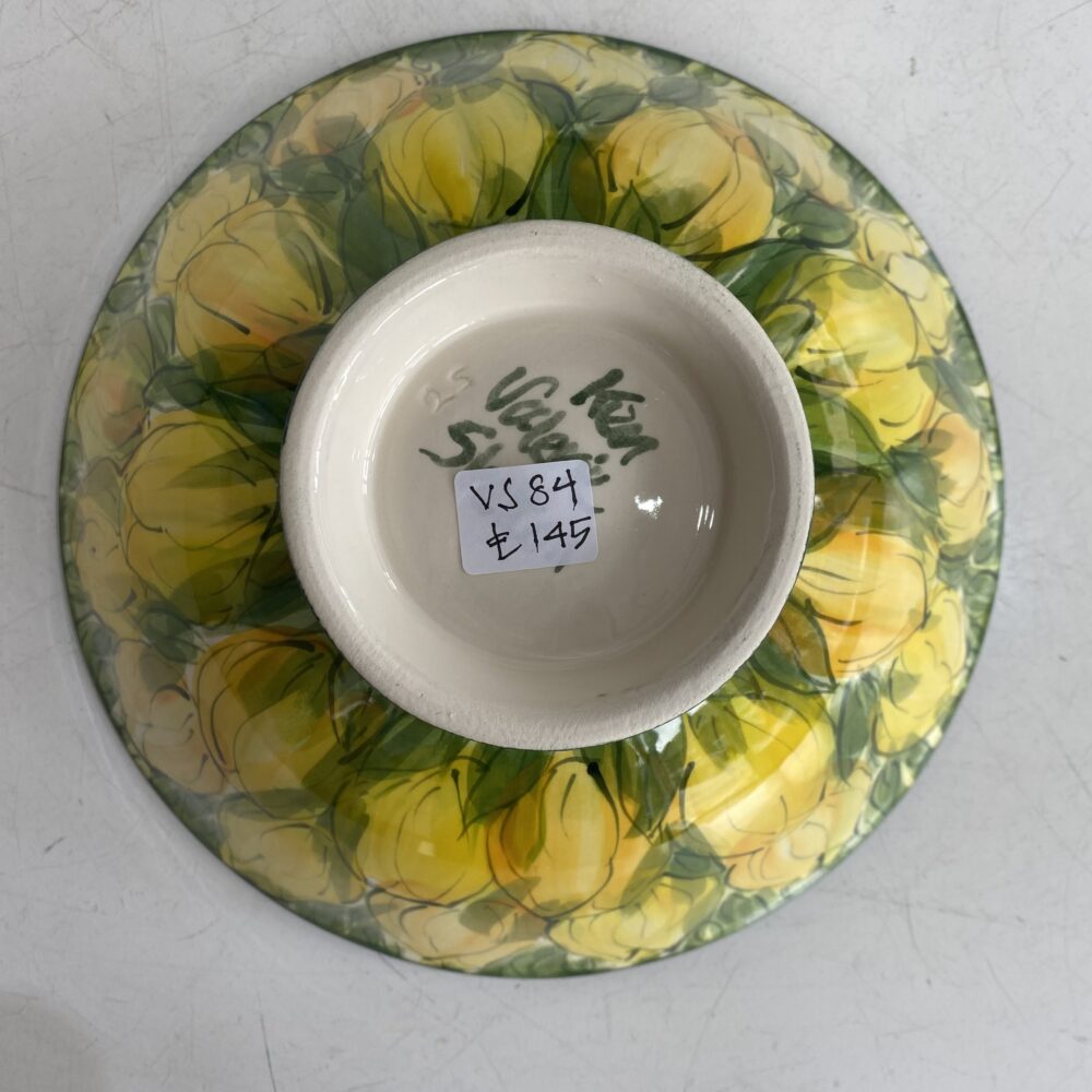 10" Bowl Tulips Yellow (VS84) - Image 2