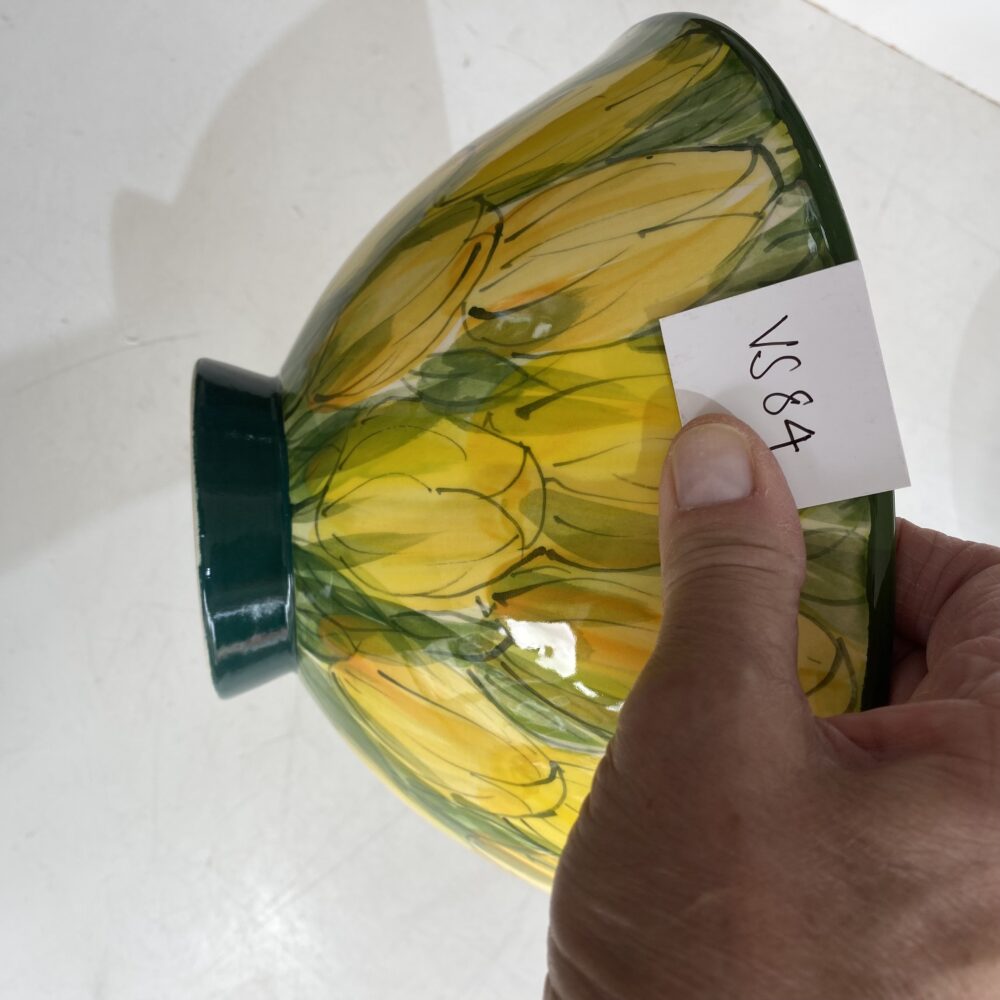 10" Bowl Tulips Yellow (VS84) - Image 3