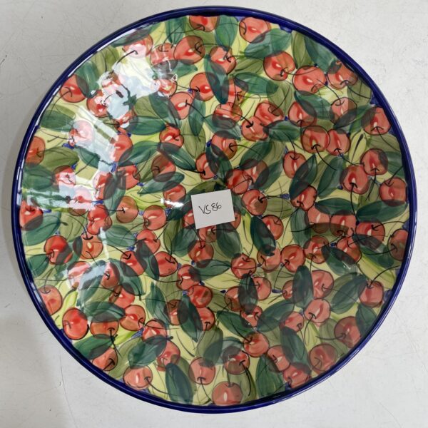12" Bowl Cherries (VS86)