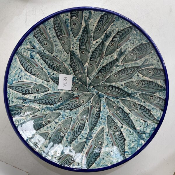 14" Bowl Mackerel (VS89)