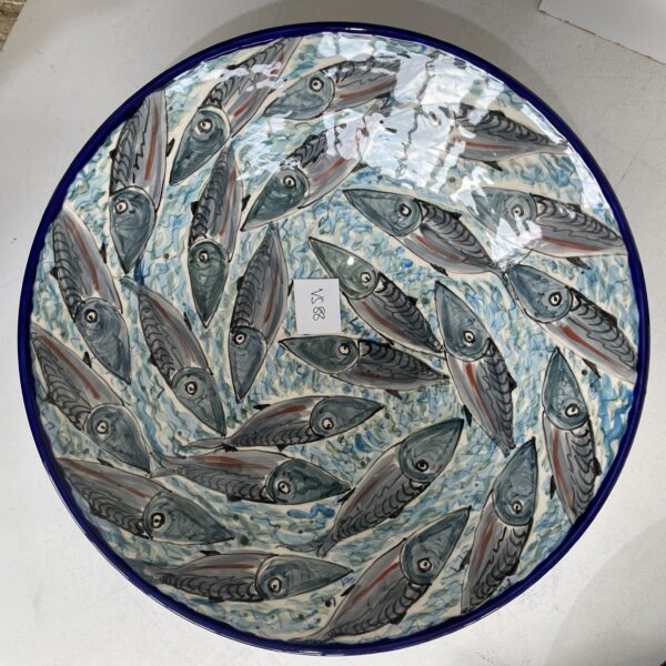 14" Bowl Mackerel (VS88)