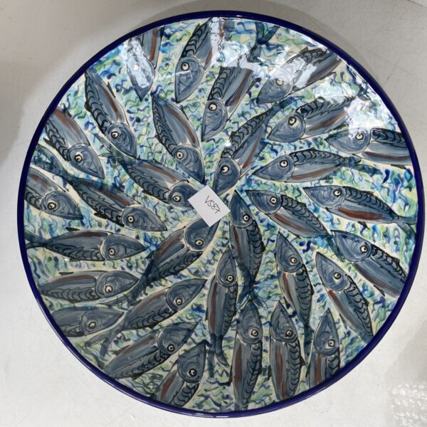 14" Bowl Mackerel (VS87)