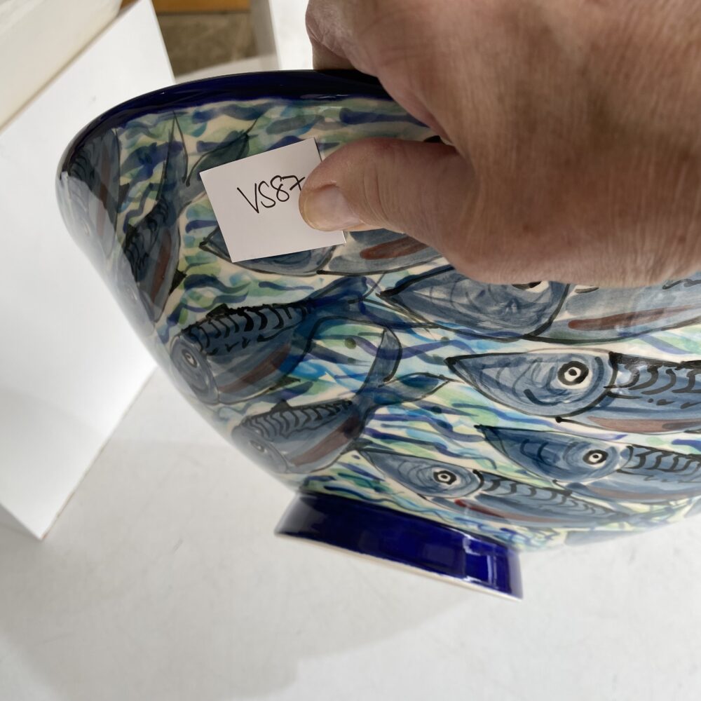 14" Bowl Mackerel (VS87) - Image 2