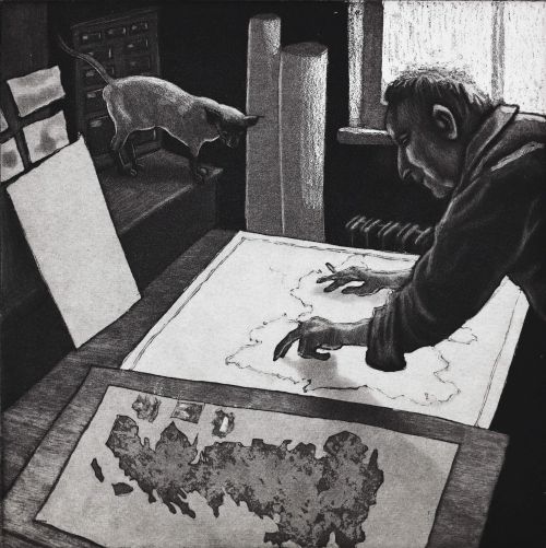 Norman Ackroyd's Cat