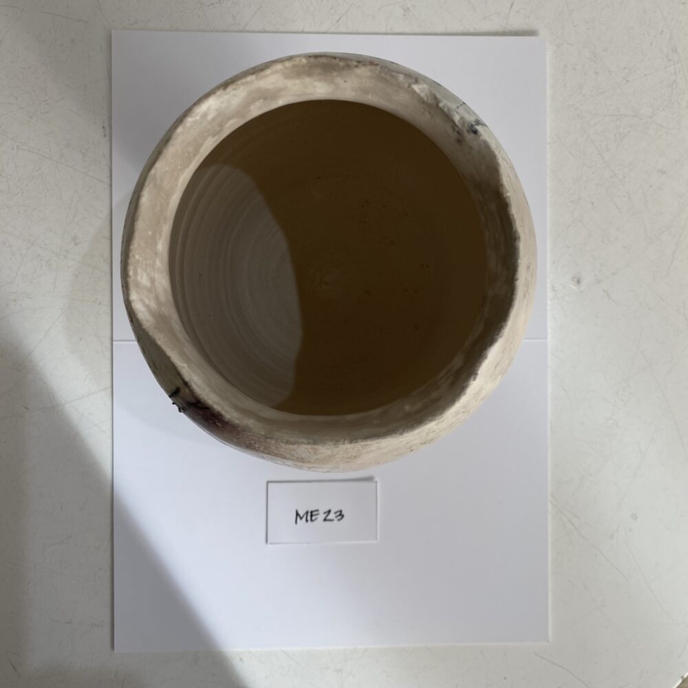 ME23 Pit Fired Ceramic Vessel, Stoneware. - Image 2