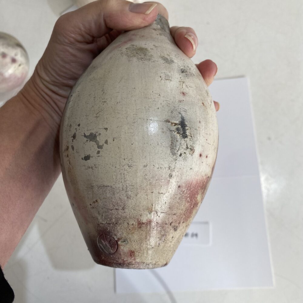 ME24 Pit Fired Ceramic Vessel, Stoneware. - Image 4