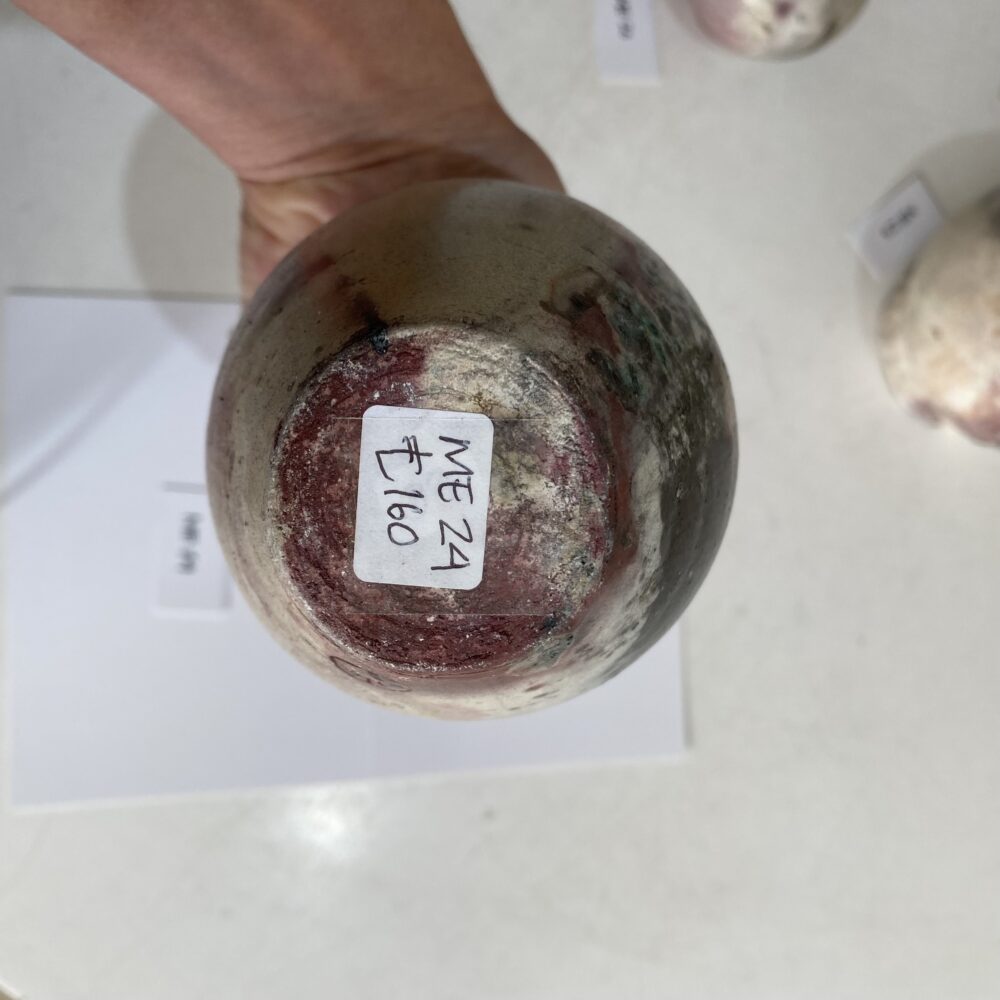 ME24 Pit Fired Ceramic Vessel, Stoneware. - Image 5