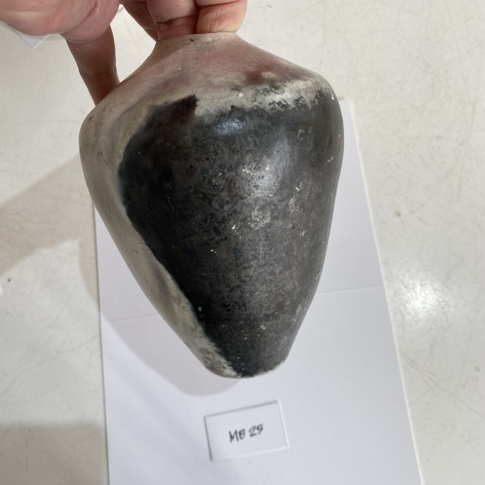 ME25 Pit Fired Ceramic Vessel, Stoneware.