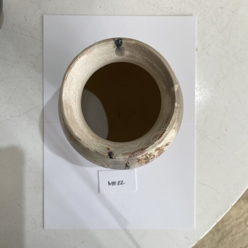 ME22 Pit Fired Ceramic Vessel, Stoneware. - Image 2