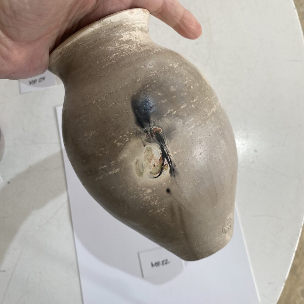 ME22 Pit Fired Ceramic Vessel, Stoneware.