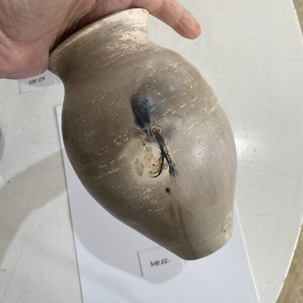 ME22 Pit Fired Ceramic Vessel, Stoneware.
