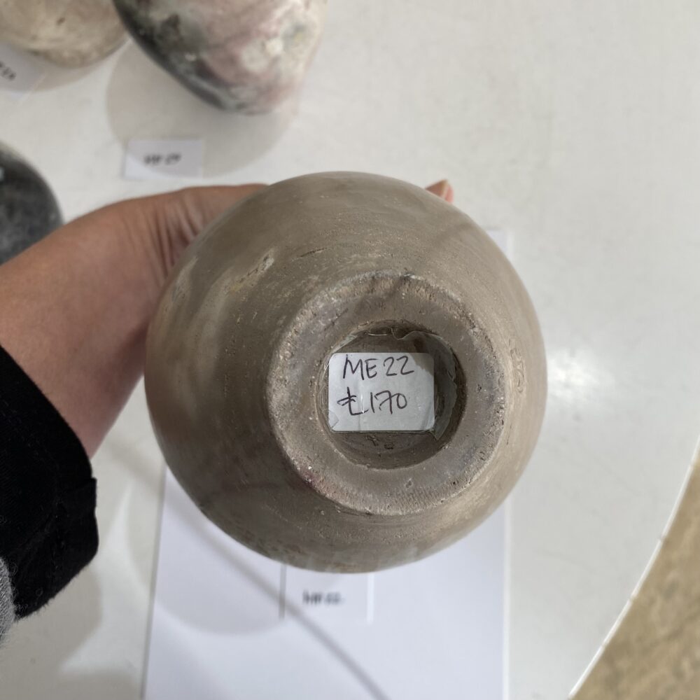 ME22 Pit Fired Ceramic Vessel, Stoneware. - Image 5
