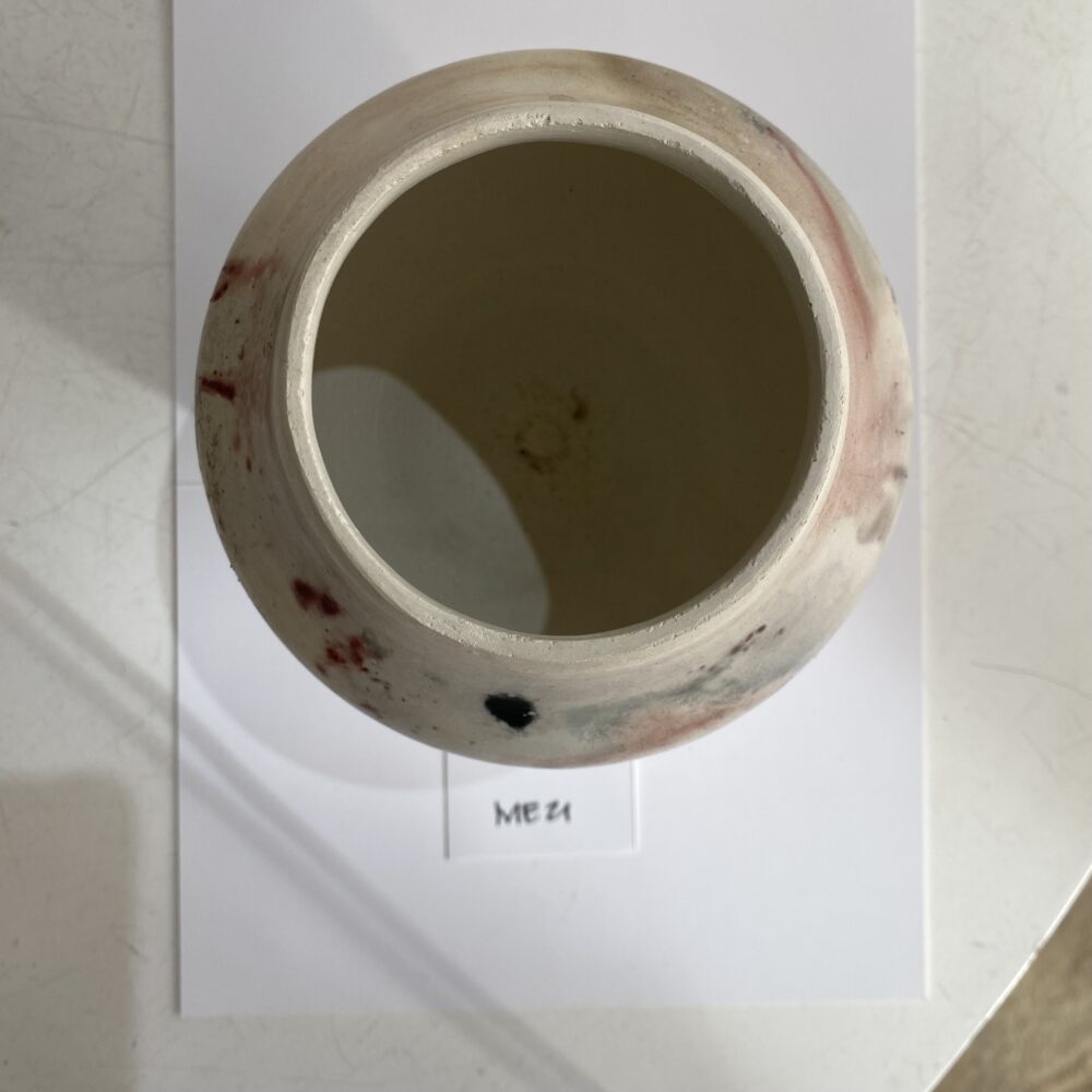 ME21 Pit Fired Ceramic Vessel, Stoneware. - Image 2