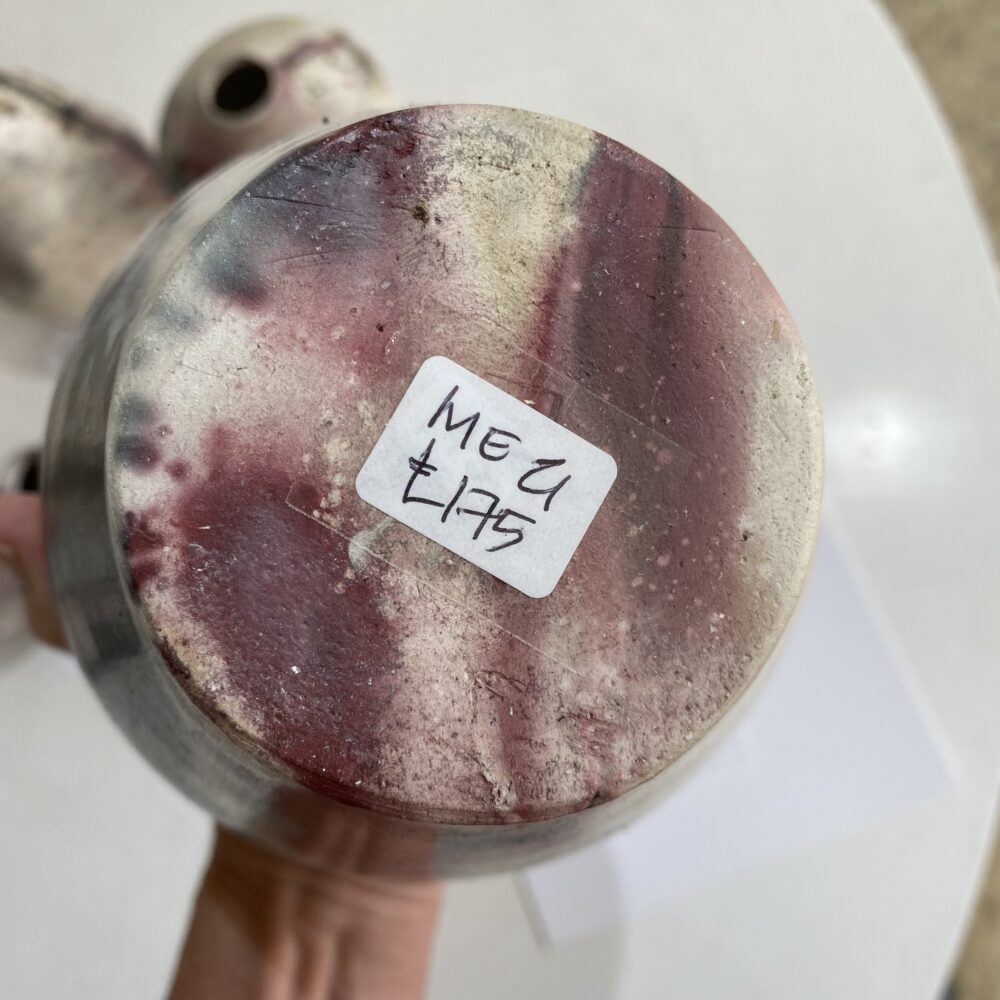 ME21 Pit Fired Ceramic Vessel, Stoneware. - Image 6