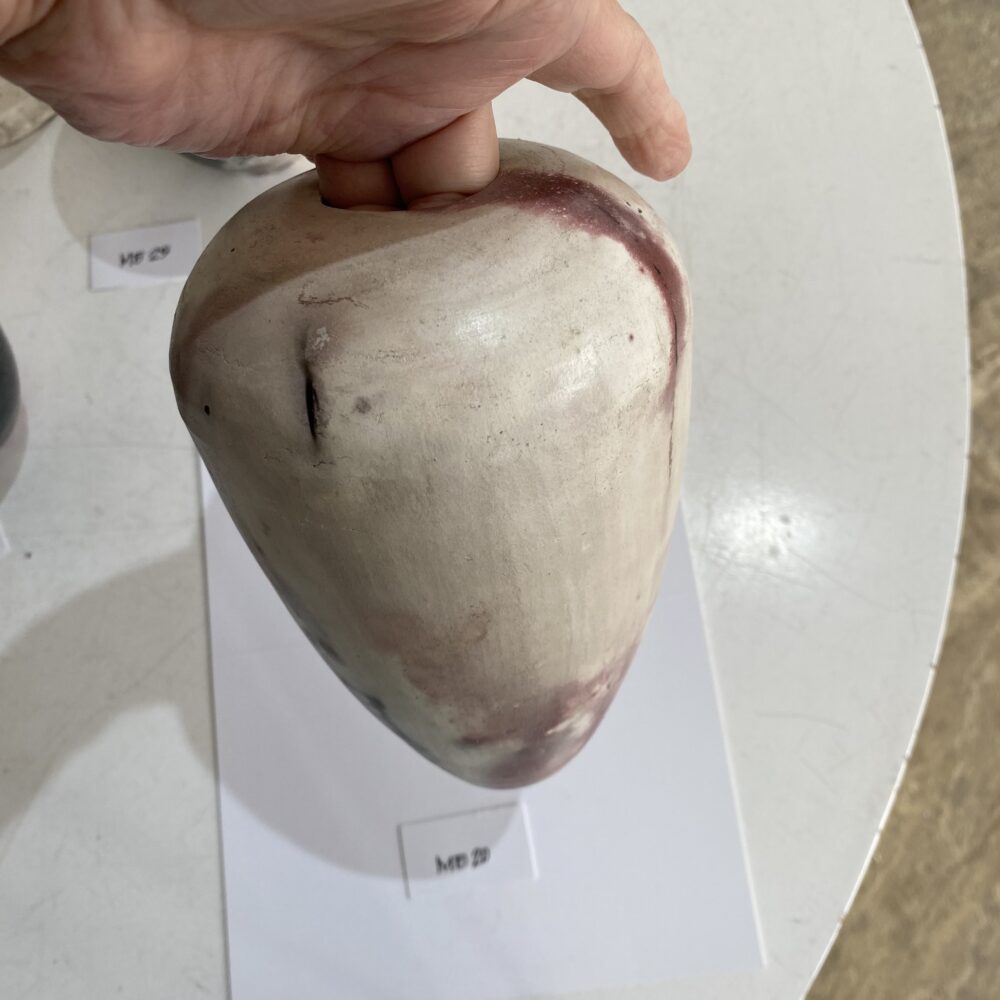 ME20 Pit Fired Ceramic Vessel, Stoneware. - Image 3