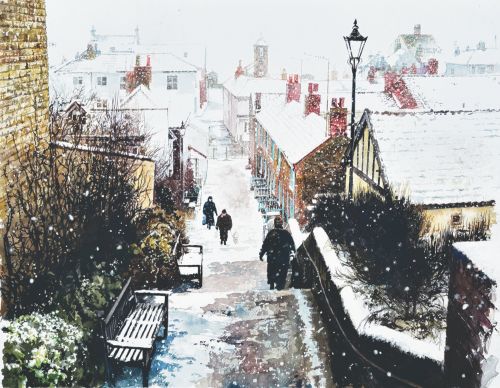 Aldeburgh Town Steps, January 1996