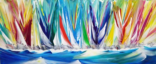 Racing Down the Line!