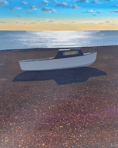 Beached Boat and Sparkle